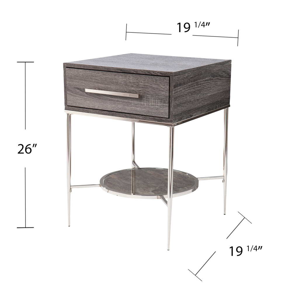 SunJet Waltenson Nightstand w/ Storage