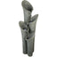 33.5"H-Tiered Rock Water Outdoor Fountain with LED Lights