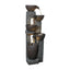 39"H- Tiered Pots Garden Outdoor Fountain with Warm LED Lights