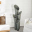 33.5"H-Tiered Rock Water Outdoor Fountain with LED Lights